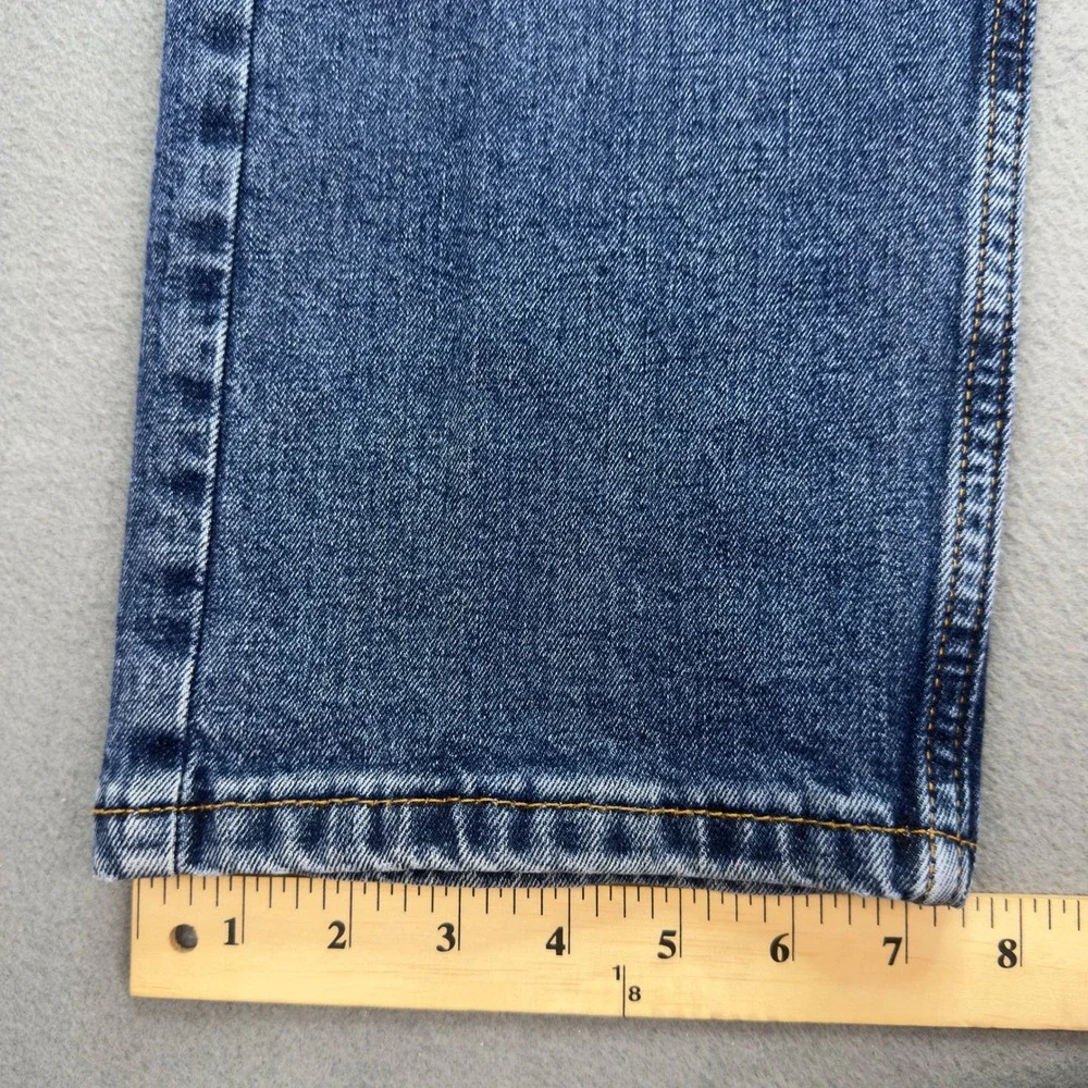 Levis 505 Regular Fit Jeans 33x32 Blue Denim Straight Leg Pants